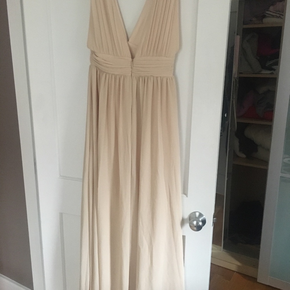 Lulu’s Heavenly Hues Maxi in Cream